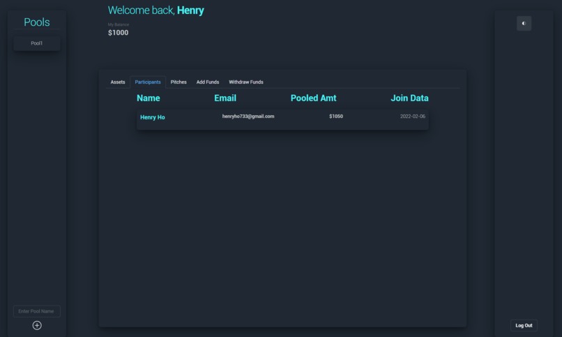 Pooler - Team 34 – screenshot 2