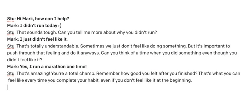 Stuart: Your Personal Wellness Buddy – screenshot 3