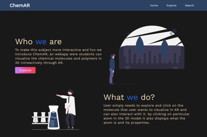 ChemAR – screenshot 1