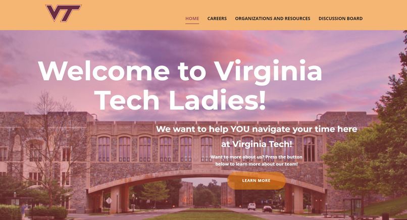 A Lady's Guide to Virginia Tech – screenshot 1
