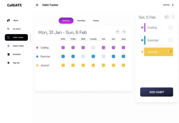 ColGATE – screenshot 4