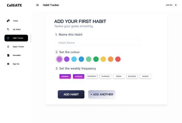 ColGATE – screenshot 3