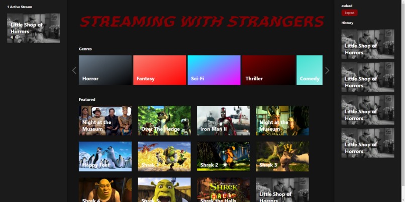 Streaming with Strangers – screenshot 1