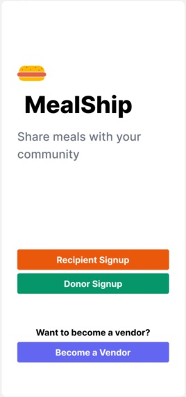 MealShip – screenshot 2