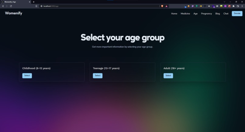 womenify – screenshot 4