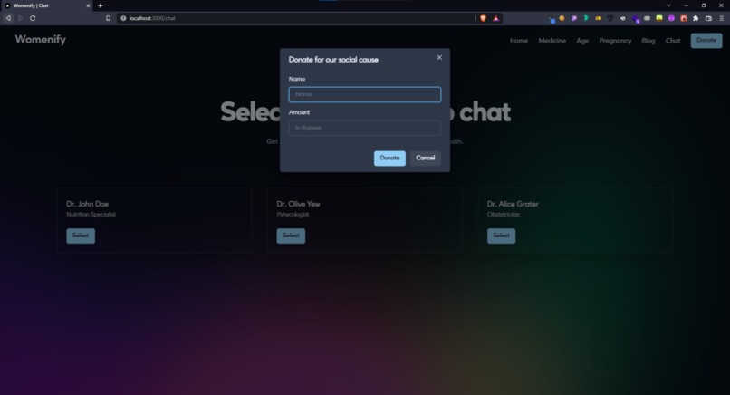 womenify – screenshot 3