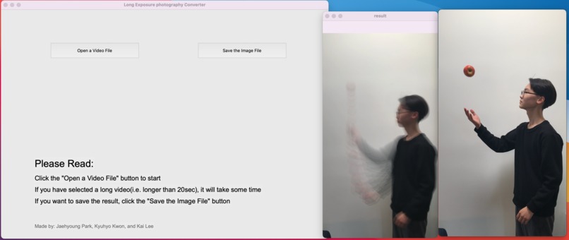 Long Exposure Photography Converter – screenshot 1
