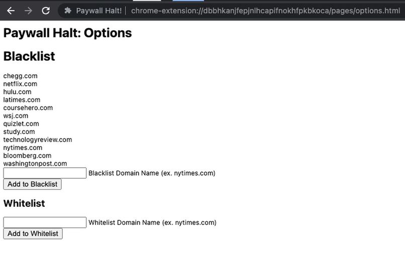 Paywall Halt – screenshot 4