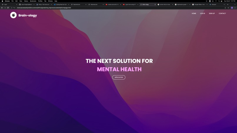 DepressLess/Brain-ology – screenshot 1