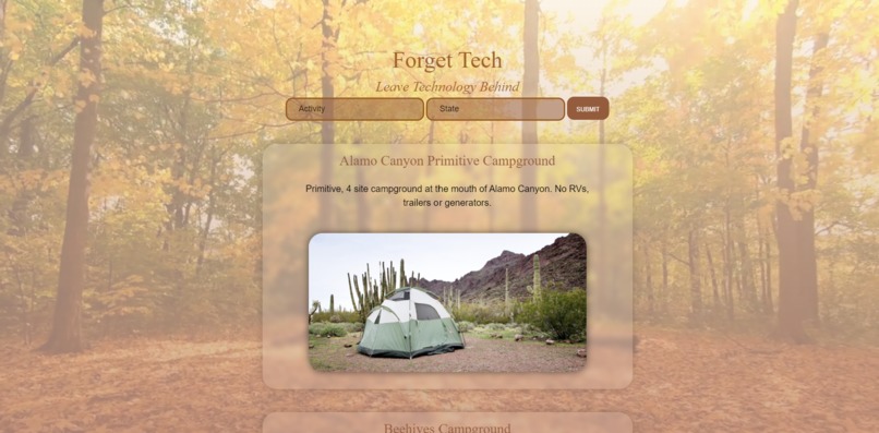 Forget Tech – screenshot 1