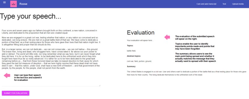 Roose – screenshot 2