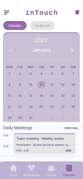 inTouch – screenshot 12