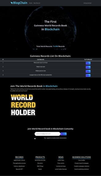 Blogchain – screenshot 10