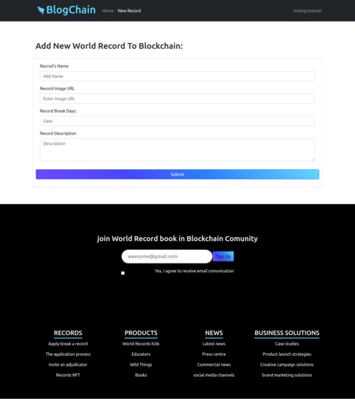 Blogchain – screenshot 11