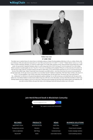 Blogchain – screenshot 12