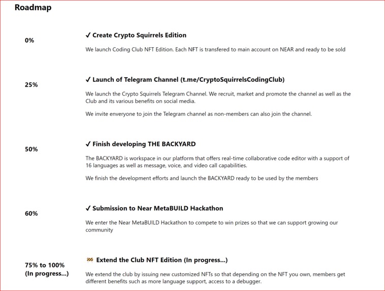 Crypto Squirrels Coding Club – screenshot 3