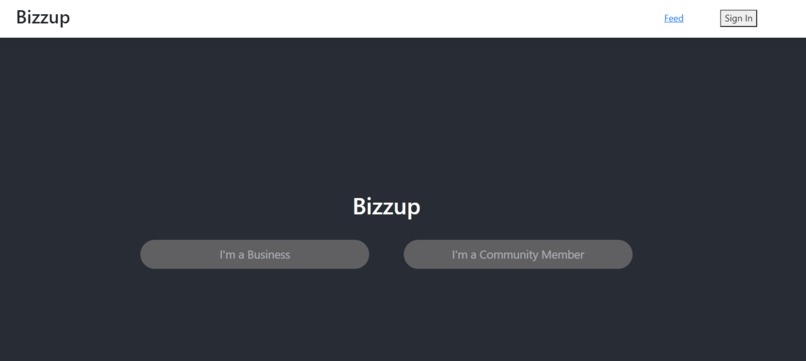 Bizzup – screenshot 1