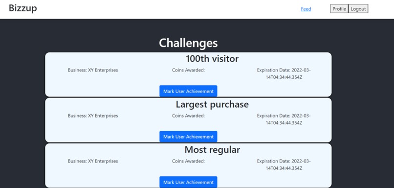 Bizzup – screenshot 2