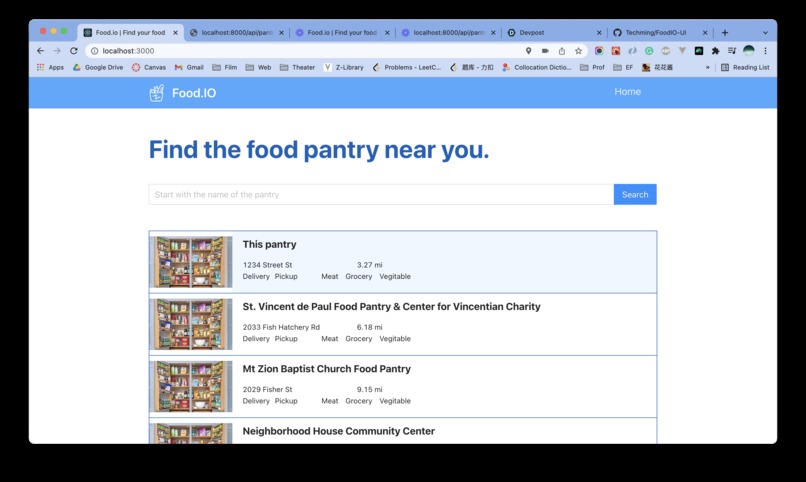 Food.IO – screenshot 1