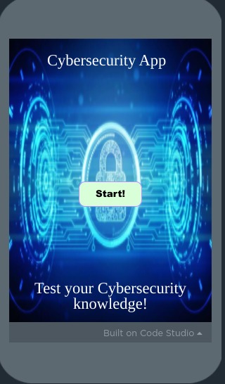 Cybersecurity Quiz – screenshot 1