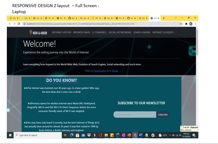 now-you-know – screenshot 1