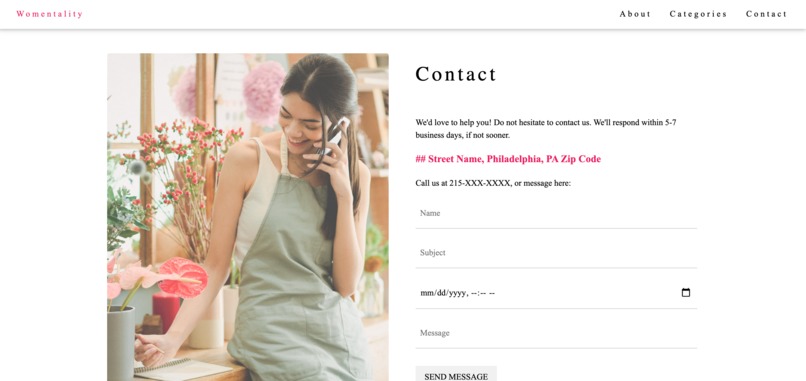 WOMENTALITY – screenshot 3