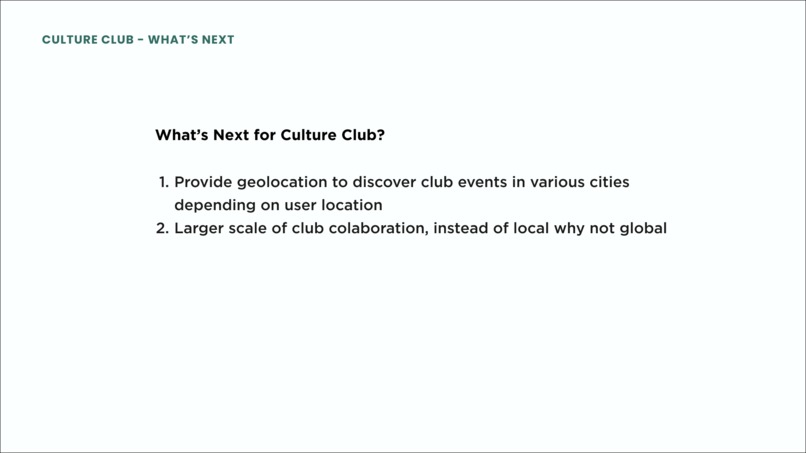 Culture Club – screenshot 1