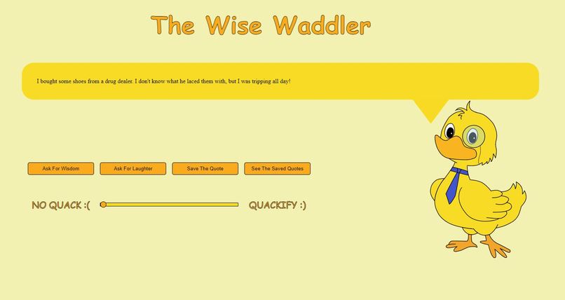 The Wise Waddler – screenshot 1