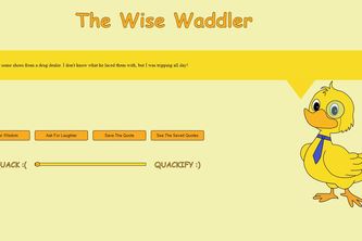 The Wise Waddler
