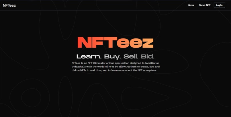 NFTeez – screenshot 2