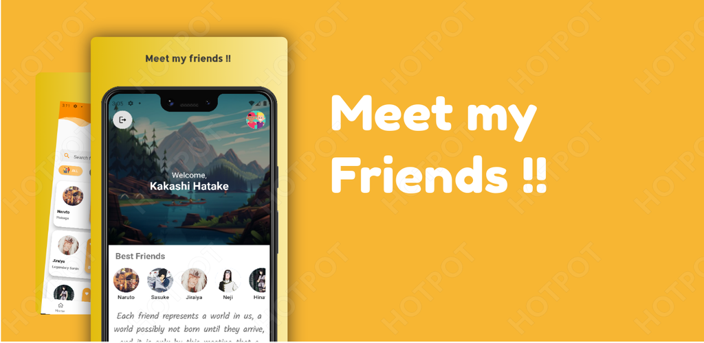 Friends App Devpost