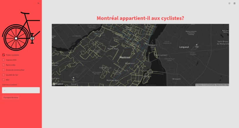 VéloViz – screenshot 1