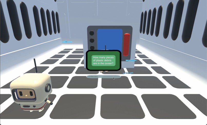 The Ocean Pollution Virtual Museum – screenshot 1