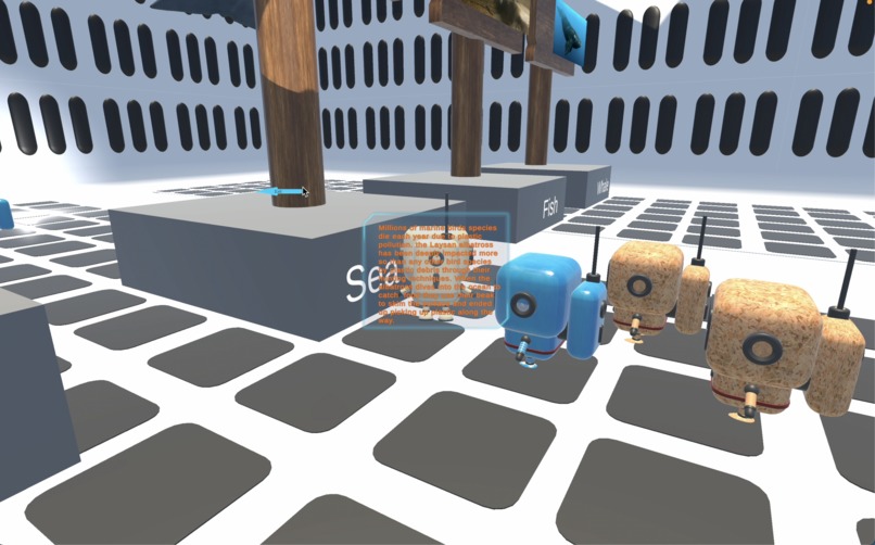 The Ocean Pollution Virtual Museum – screenshot 2