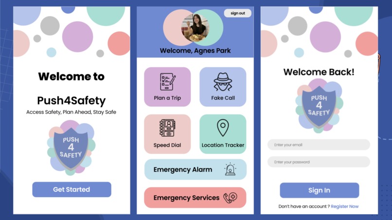 Push4Safety – screenshot 2