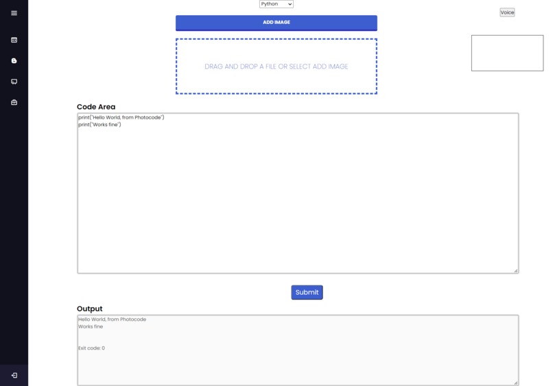 Photocode – screenshot 1