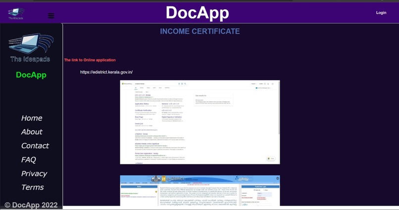 DocApp – screenshot 3