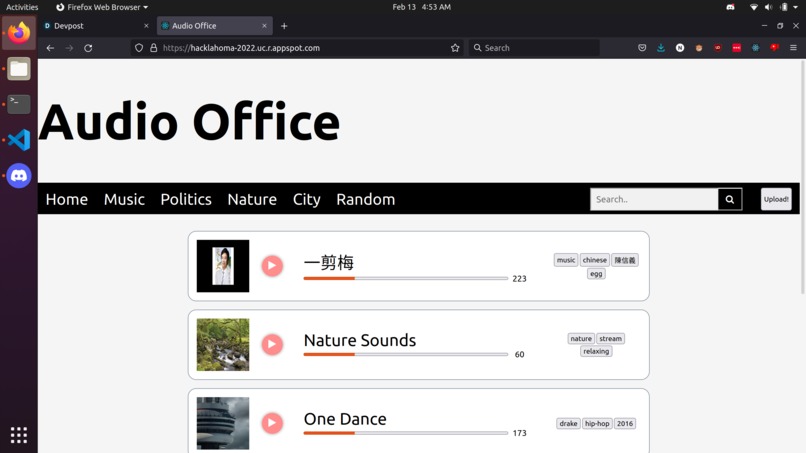 AudioOffice – screenshot 2