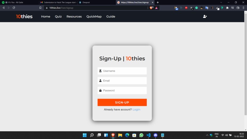 10thies – screenshot 1