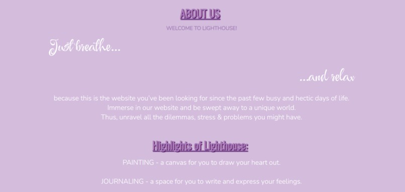 lighthouse – screenshot 1