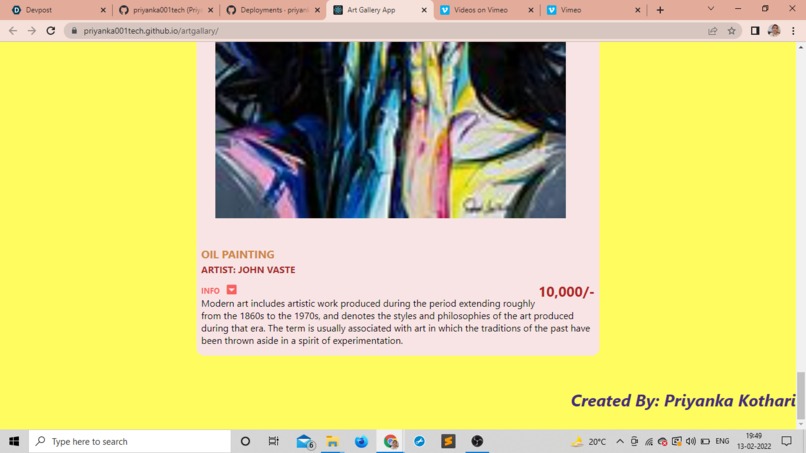 Art Gallery – screenshot 2