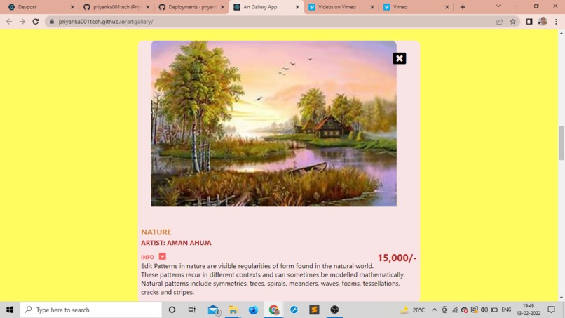 Art Gallery – screenshot 3