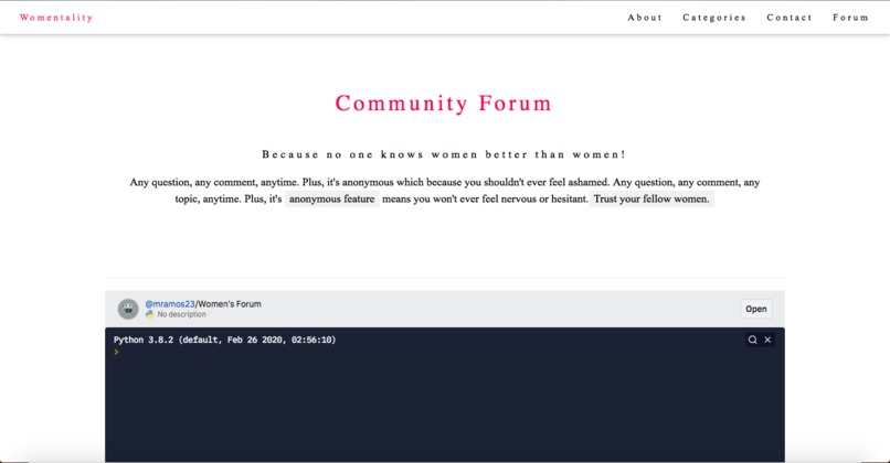 WOMENTALITY – screenshot 6