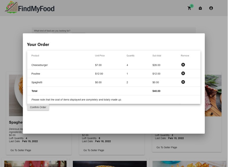 FindMyFood – screenshot 4