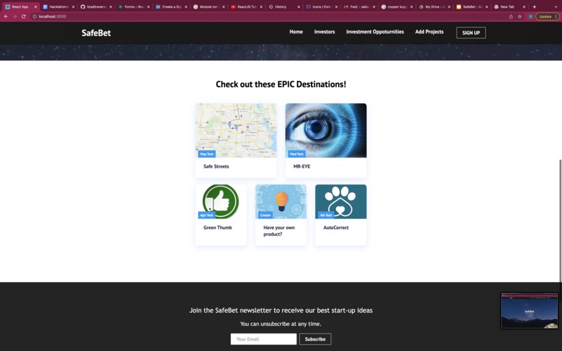 SafeBet – screenshot 2