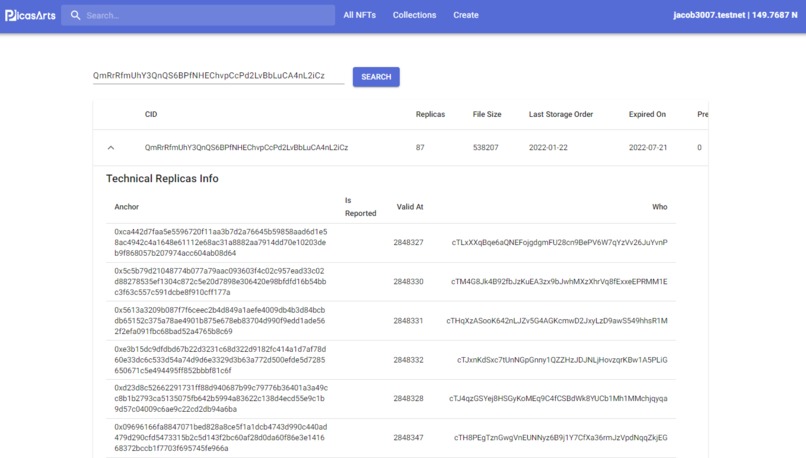 Picasarts.io - NFT Marketplace on Near – screenshot 6