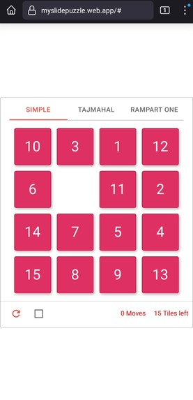 Slide Puzzle – screenshot 1