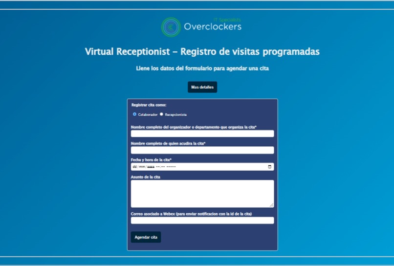 Overclockers Virtual Receptionist – screenshot 2