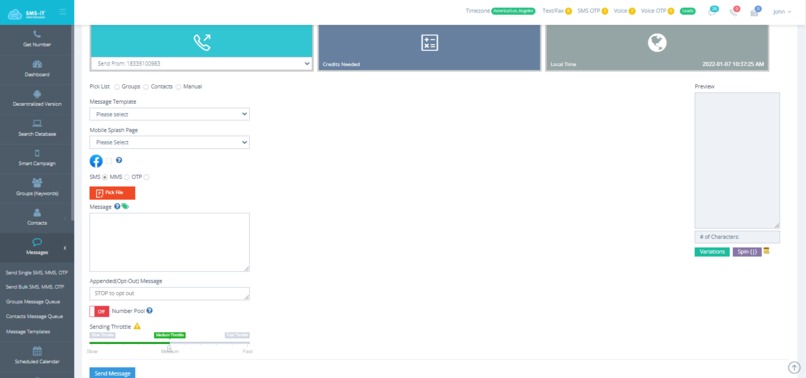 SMS-iT – screenshot 3