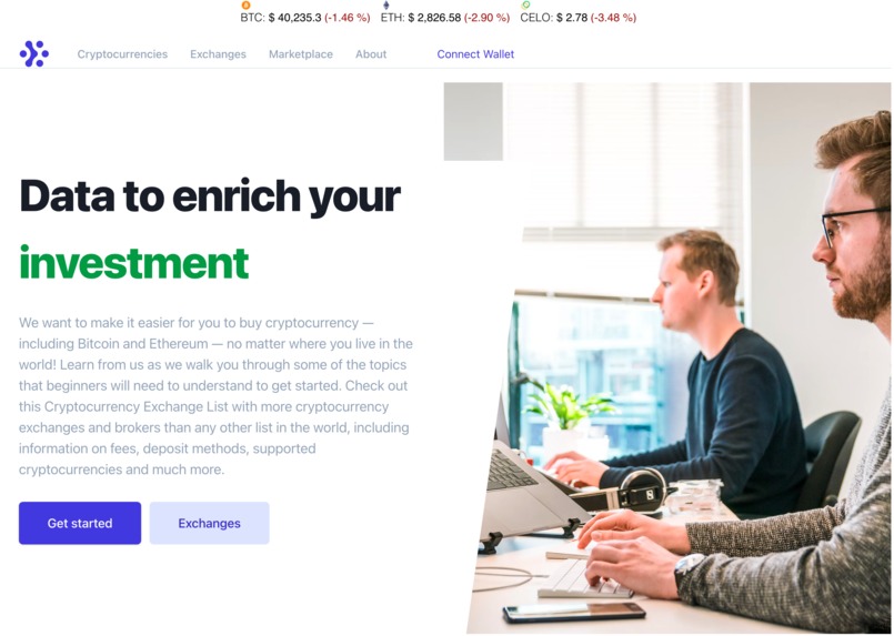 CoinMarketFi – screenshot 1